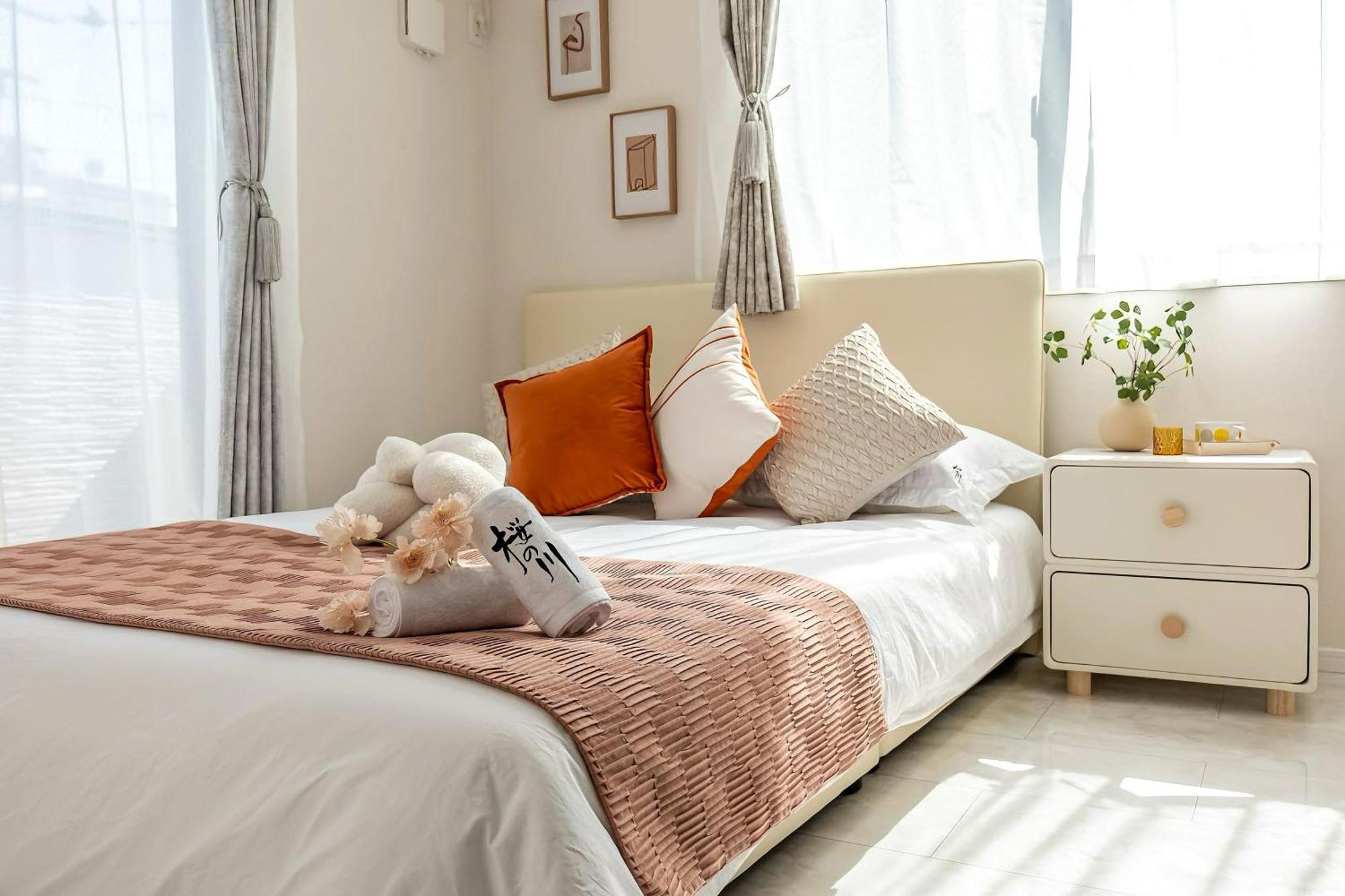 桜の川18 5 Minutes Htsudai Station, 1 Minute Train To Shinjuku, 120㎡ Villa, Four Bedrooms